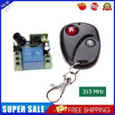 DC12V 10A 315MHz Wireless Remote Control Switch Transmitter with Receiver