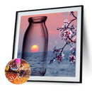 5D DIY Full Drill Diamond Painting Cross Stitch Kit (HG107 Bottle Scenery) Newly