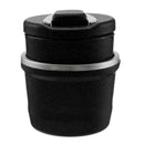 Car Ashtray Ash Blue LED Light Smokeless Stand Cylinder Hot Holder Cup Tool C9T5