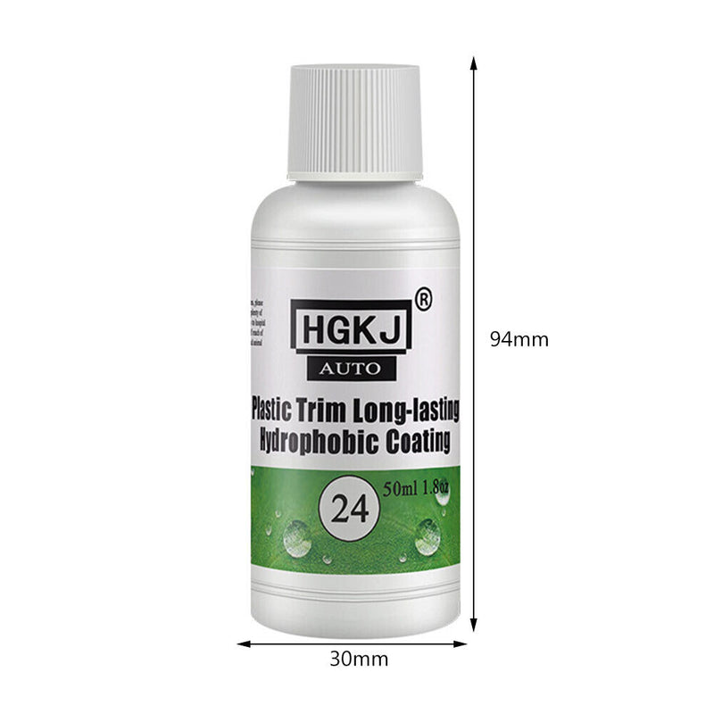 HGKJ Auto Interior Plastic Parts Retreading Agent Paint Car Plastic Renovator