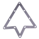 6pcs/Pack 9 Ball/10 Ball Billiard Triangle Magic Rack Sheet Fun Game Parts