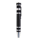 8 Kinds Aluminum Precision Pen Screw Driver Set Kit Mobile Tool Black Newly