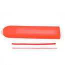 2pcs Scooter Display Screen Protective Cover Waterproof Case for M365 (Red)