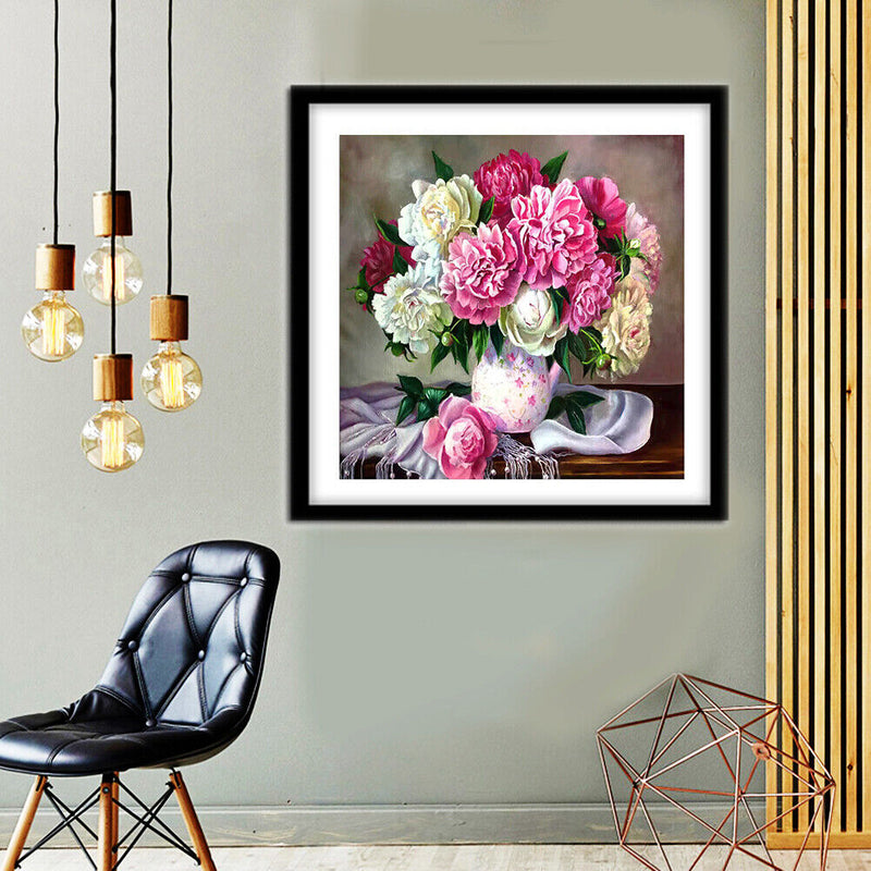 #A Horse 5D DIY Full Round Drill Diamond Painting Embroidery Cross-stitch Pictur