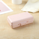 Nail Beauty Tool Box Carrying Case Multifunction Grinding Files Pen Container