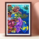 5D Diamond Painting Fish Full Square Drill Rhinestone DIY Wall Art Animal Sets