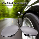 2pcs Self-Adhesive Frameless Car Blind Spot Mirror Adjustable Wide-Angle Mirror
