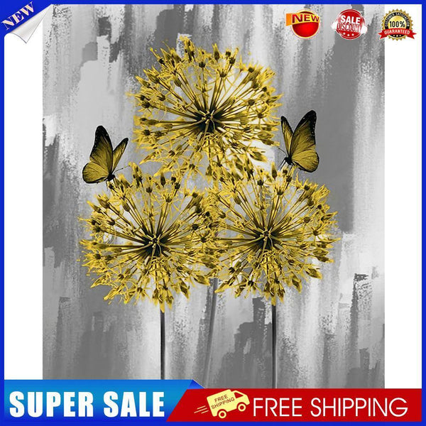 Yellow Dandelions Paint By Numbers Kit DIY Frameless Art Picture On Canvas