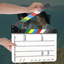 TV Movie Film Photographic Handmade Cut Prop Director Video Scene Clapperboard