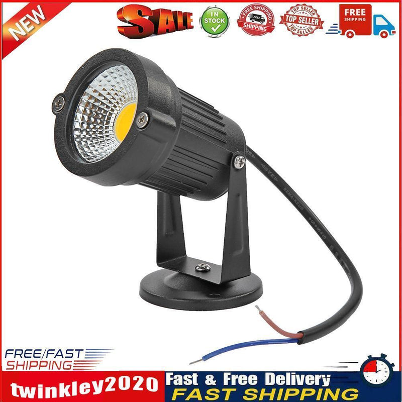 COB LED Garden Lawn Lamp Waterproof Outdoor Landscape Path Spotlights (WW) Newly
