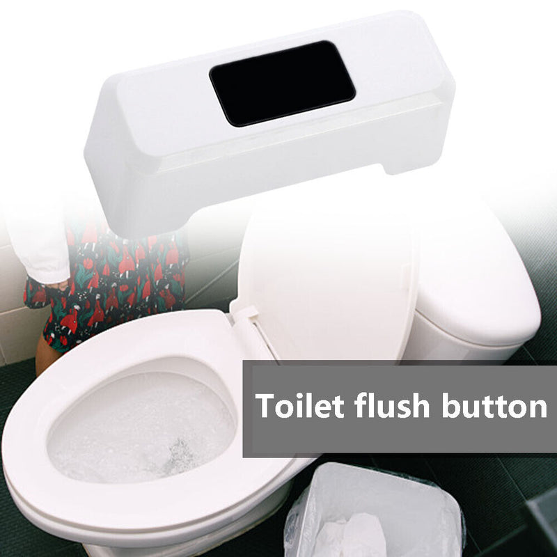 Touchless Smart Toilet Flush Sensor Automatic Bathroom Non-Contact Button Newly