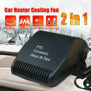 12V Car Fan Heater Defroster Cooler Dryer Demister Auto Portable Heating~