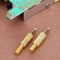 2pcs Stereo 3.5mm 1/8 In Headphone Earphone DIY Audio Jack Connector