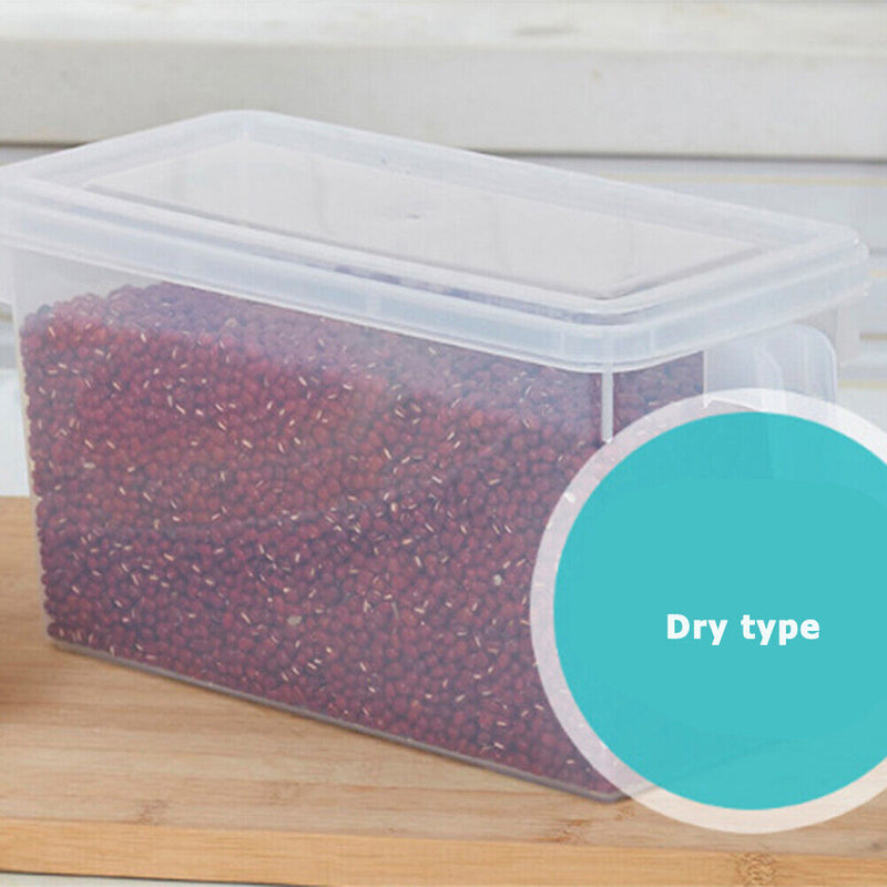 Refrigerator Storage Box PP Freezer Box Crisper Space Saver Preservation Box