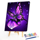 Butterfly 40x50cm Oil Paint By Numbers Picture DIY Painting