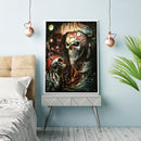 5D DIY Diamond Painting Skeleton Pirate Full Drill Rhinestone Mosaic Art Picture