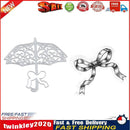 2pcs DIY Silicone Transparent Seals Clear Stamps+Cutting Die for Scrapbook Newly
