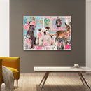 Diamond Painting Cat Dog Party Full Round Drill Picture of Rhinestone DIY Kits