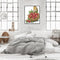14CT Printed Partial Cross Stitch Handcraft Bird Cherry Artwork Wall Decor