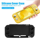 Non-slip Soft Silicone Case Shell Fit for Nintend Switch Lite (Black)