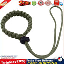 Braided Paracord Wrist Strap Lanyard for Canon Nikon DSLR SLR Camera (D) Newly