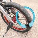 Bicycle Locks 4 Digit Password MTB Road Bike Security Cable Lock (Blue) Newly