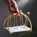 6 Hook Metal Coffee Mug Mug Cups Stand Cup Rack Storage Rack Holder Mug Holder