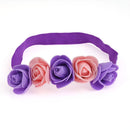 domybest baby 5 flower hair band handmade DIY with headgear hair accessories