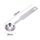 Stainless Steel Paint Wax Stamps Sealing Spoon Long Handle Wax Spoon Newly