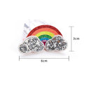 Baby Unicorn Headband Glittering Flaky Clouds Headwear Rainbow Hairpin