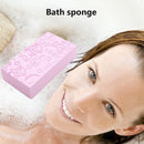 Bath Sponge Body Exfoliating Dead Skin Massager Cleaning Brushes (Pink) Newly