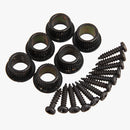 3L3R Chrome Semiclosed Tuning Pegs Machine Heads for Acoustic Guitar Black Newly