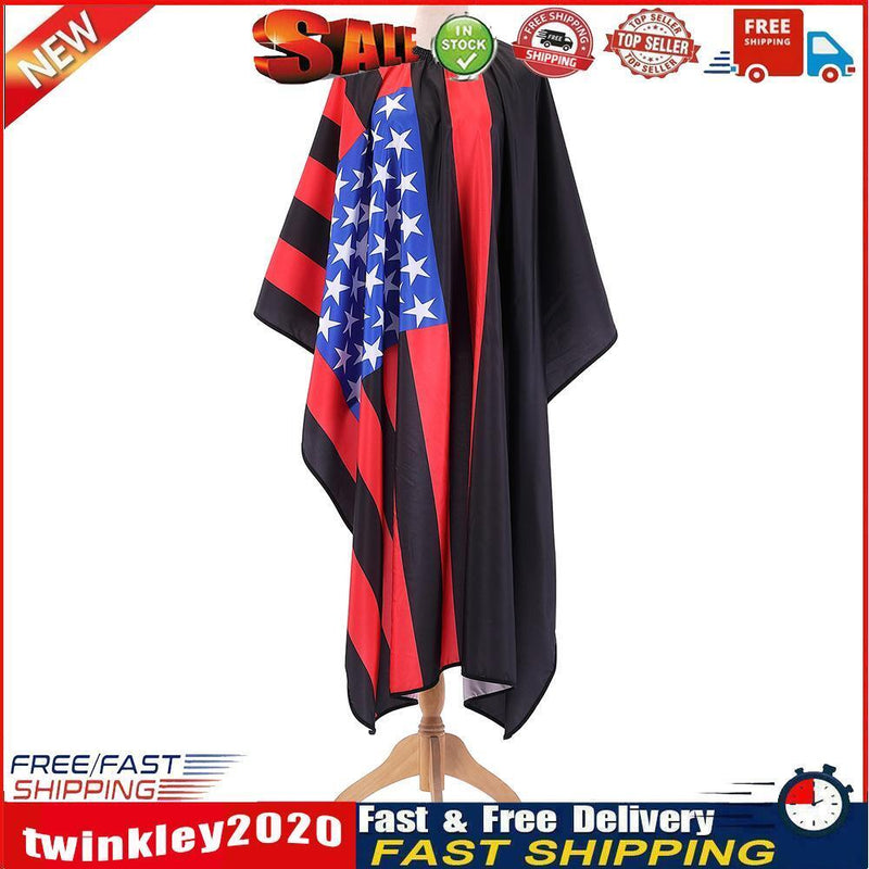 Salon Antistatic Hairdresser Apron Waterproof Dustproof Hair Cut Capes (B) Newly