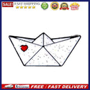 Women Men Paper Plane Boat Enamel Lapel Pin Jewelry Shirt Bag Decoration Broo