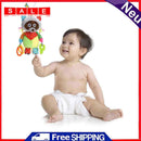 Baby Kids Plush Toys Teether Educational Hanging Musical Toys (Raccoon)