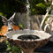 Solar Rotating Petal Fountain Pool Adjustable 3 Gear Floating Water Nozzle