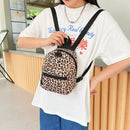 Fashion Women Animal Pattern Printing Backpack Casual Small Handbags (D)