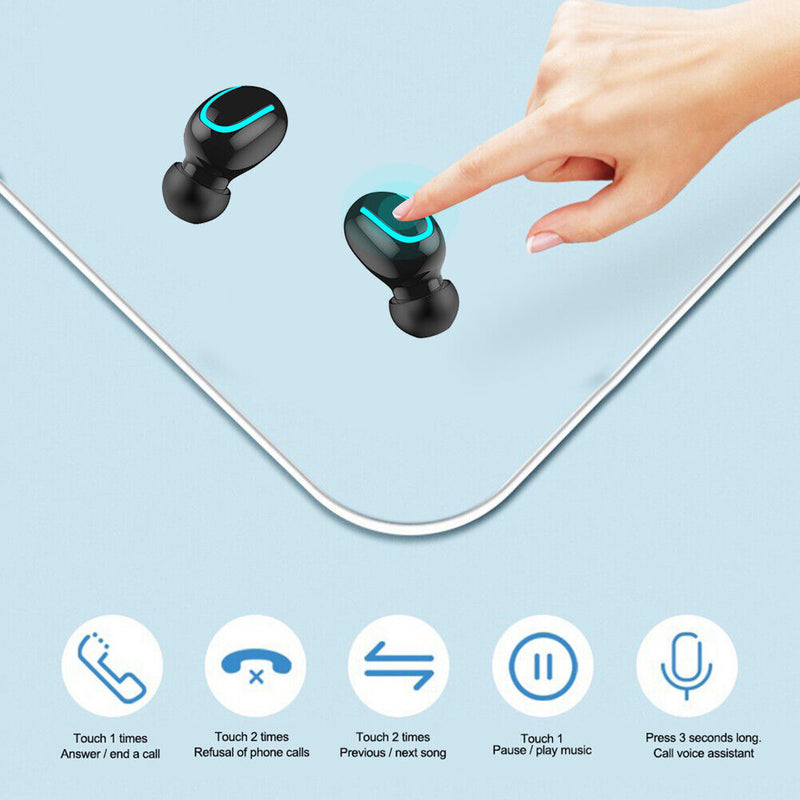 HBQ-Q32 TWS Bluetooth In Earbuds Sports Earphones Power Bank with Microphone