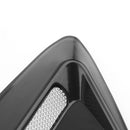 2pcs Decorative Car Air Flow Intake Hood Scoop Bonnet Vent Covers (Black) Newly