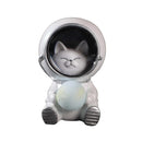 Galaxy Guardian Astronaut Night Light Bedroom Ornaments Home Decor (Kitten)