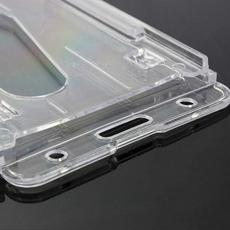 ID Card Holder Access card sets Holder Staff Vertical Busin Hard S8Q0 W2P2
