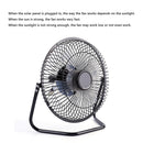 Portable 8 inch USB Solar Exhaust Fan Air Extractor Portable 7W 6V 8 inch USB