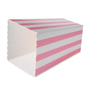 12pcs Favor Candy Treat Popcorn Boxes for Wedding Party Supply(Pink)