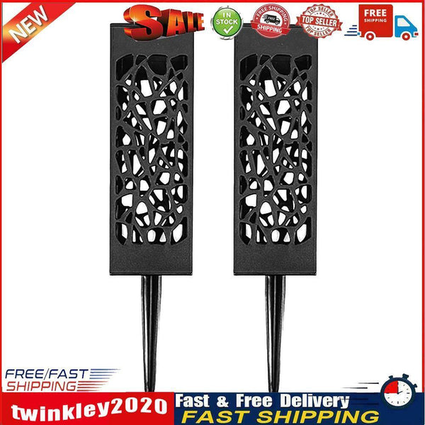 Plastic Flower Basket Hollow Graveyard Organizer Plug Garden Decor (2pcs) Newly
