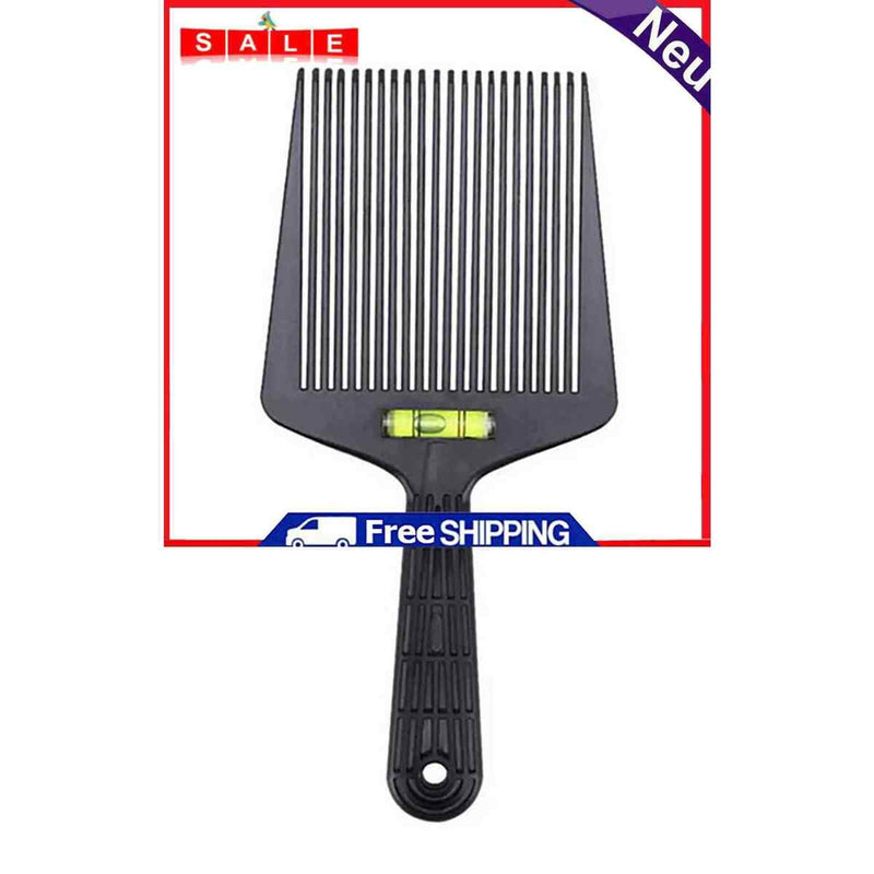 Flat Top Comb Barber Salon Oil Hair Cutting Angle Adjustment Large Teeth Comb