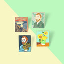 Accessories Costume Jewelry Van Gogh Kwai Pin Enamel Badge Van Gogh Brooch