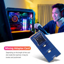 M.2 to USB 3.0 Adapter M2 M Key to USB 3.0 Female for Mining PCIe X4 Riser Card