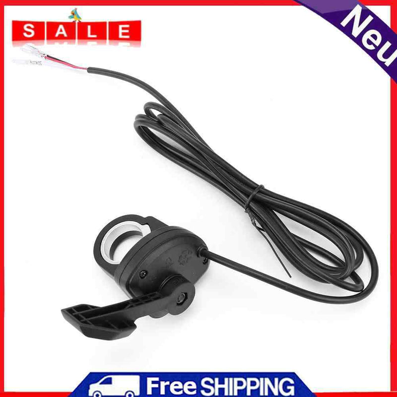 Right Hand Electric Bike Accelerator Finger Thumb Throttle for 22.2mm Handleable
