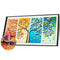Colorful Tree 5D DIY Full Drill Diamond Painting 4-pictures Combination Kit #F