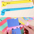 Cute Cartoon Animal Giraffe Series Drafting Supplies Ruler School Supplies